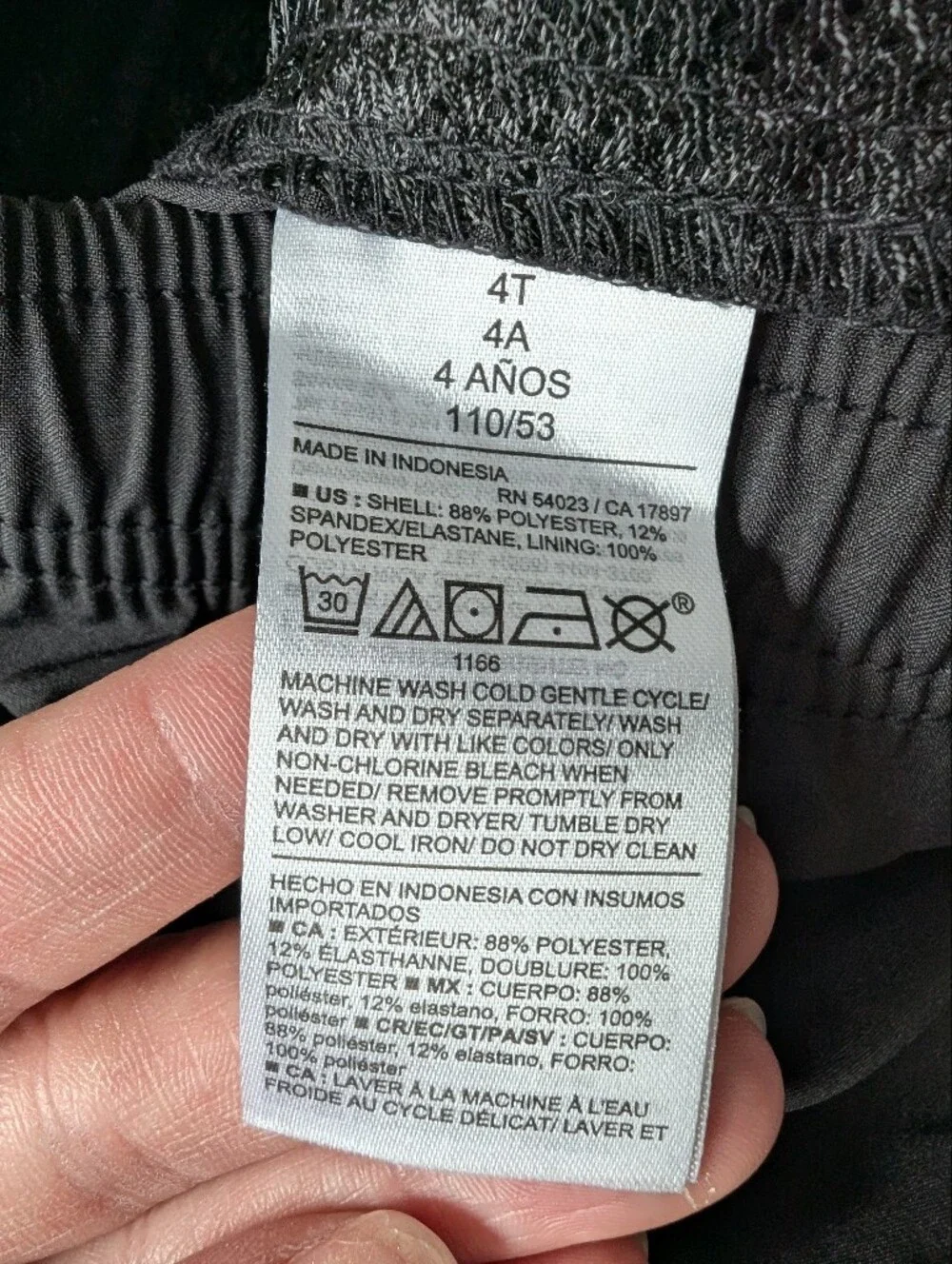 NWOT Old Navy StretchTech Shorts For toddler Boys, 5x. Black, Grey. Size 4T